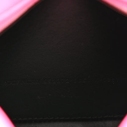 Balenciaga Calfskin Kittens Logo XS Everyday Camera Bag Acid Pink 7 of 13