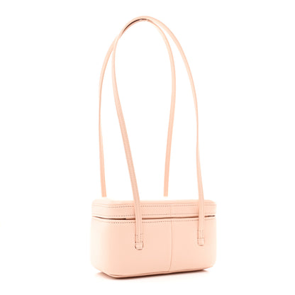 Chanel Shiny Caviar Preppy Coco Long Vanity With Strap  Light Pink 3 of 11