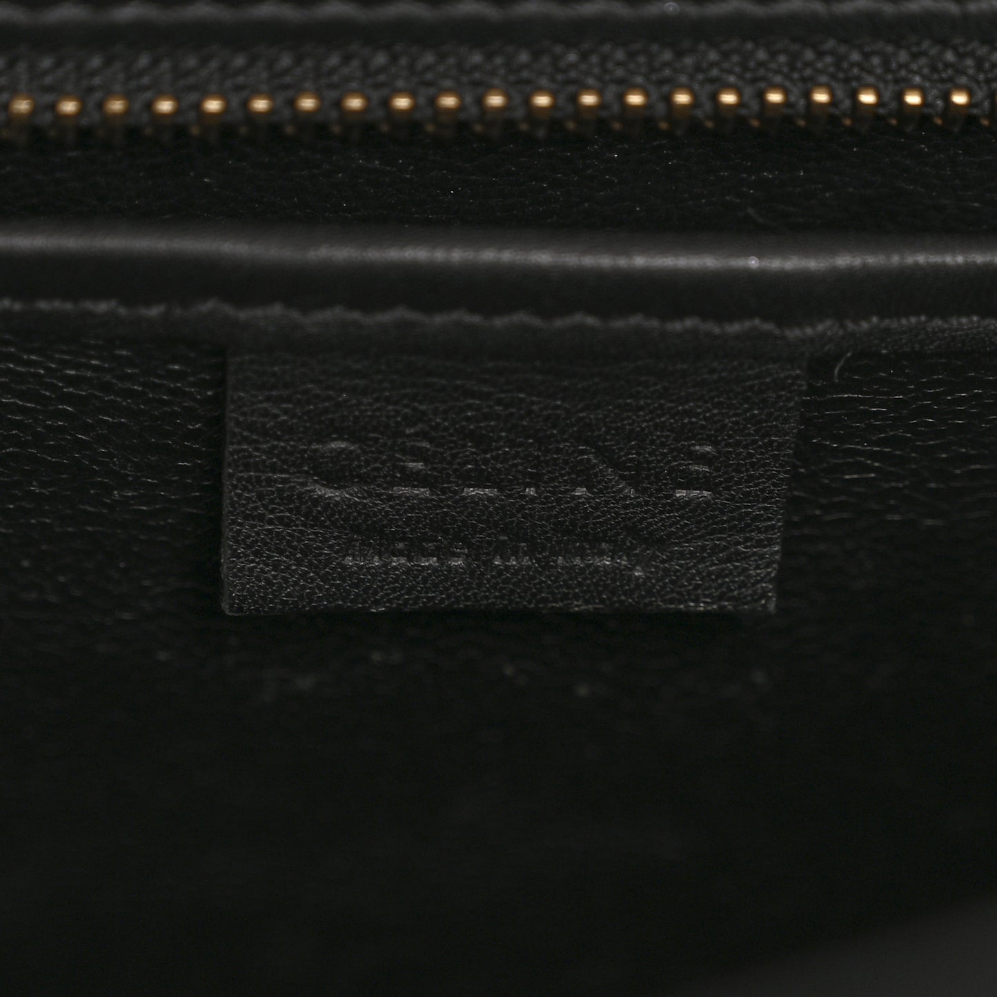 Smooth Calfskin Nano Luggage Black