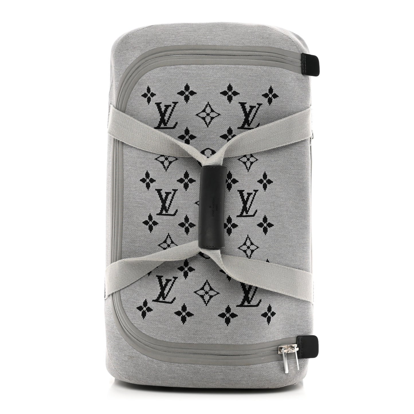 Knit Monogram Horizon Soft Duffle 55 Grey