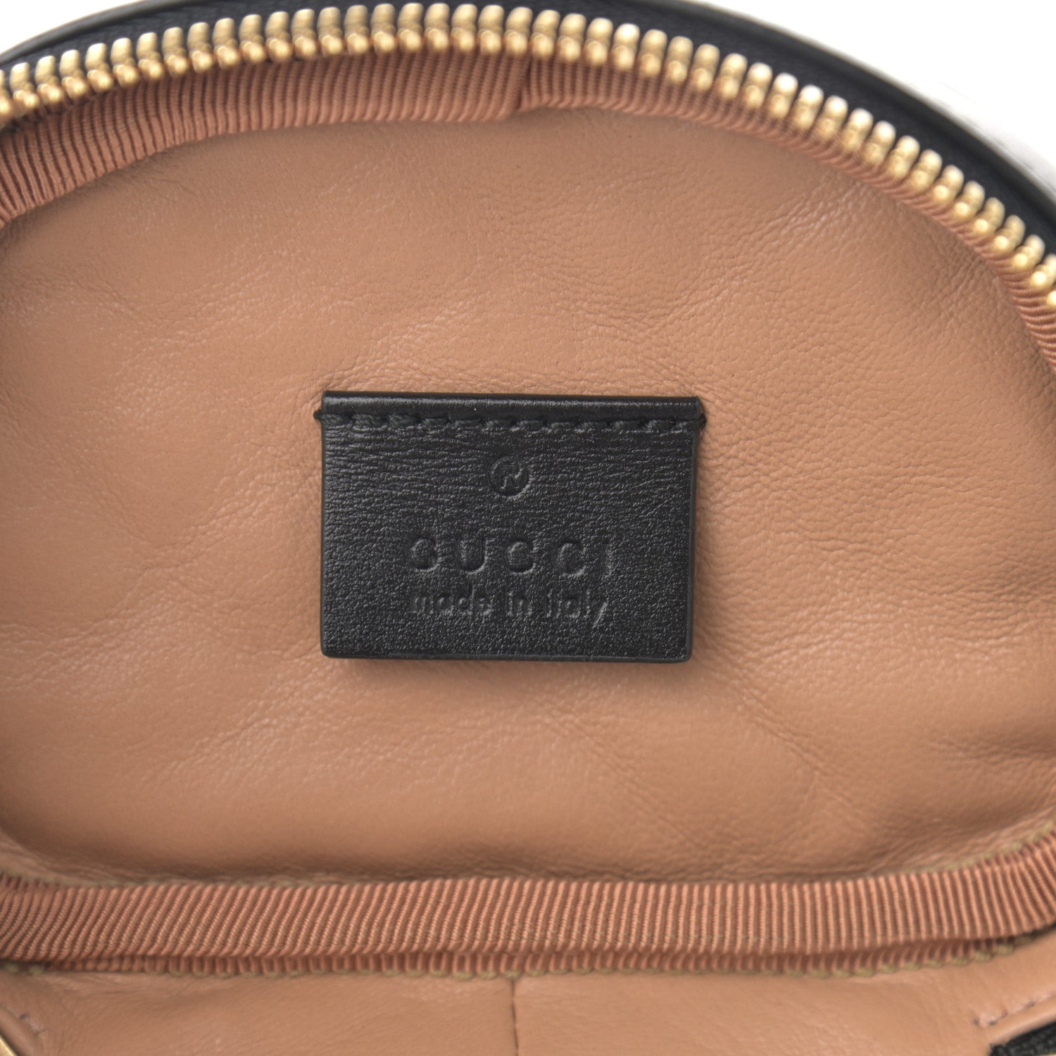 Gucci Calfskin Trapuntata Zumi Belt Bag Black 6 of 11