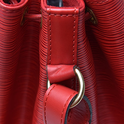Louis Vuitton Epi Noe Castillan Red 14 of 19