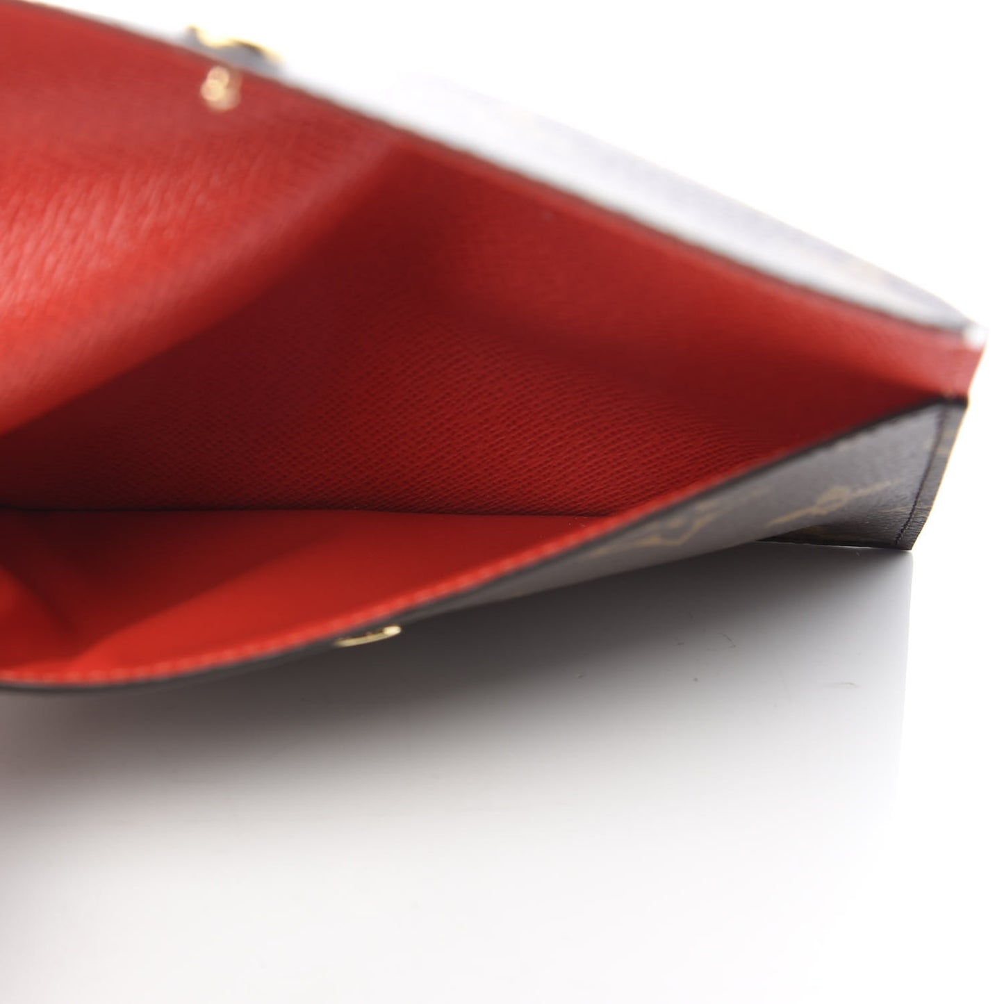 Monogram Daily Organizer Envelope Insert Red