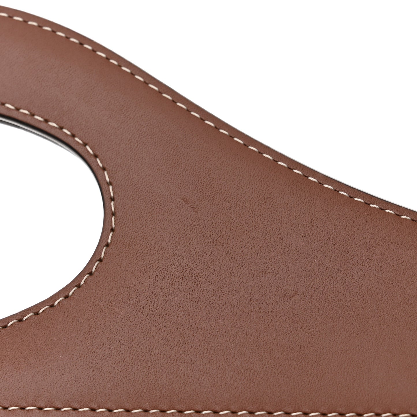 Soft Calfskin Small Pocket Tote Bag Tan