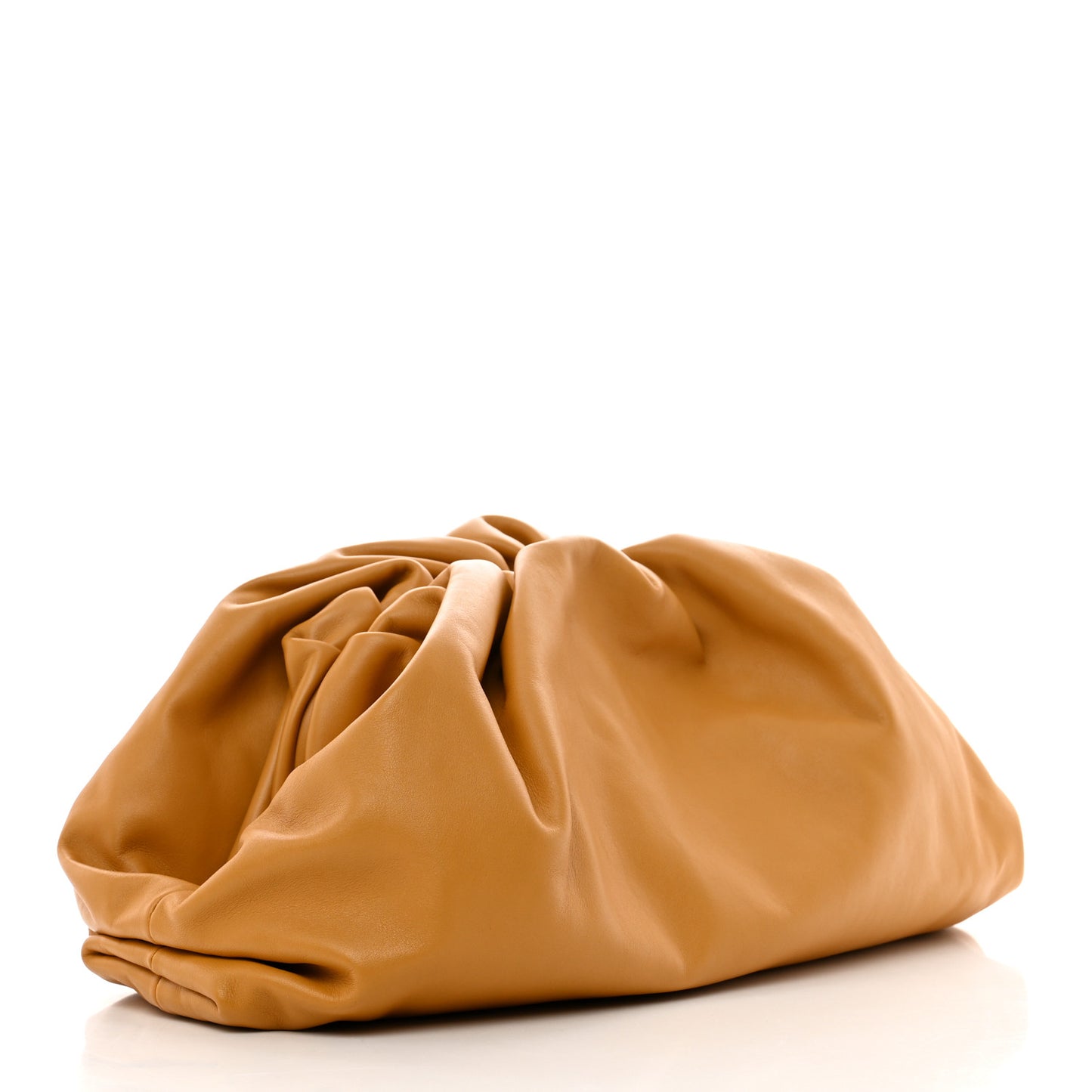 Smooth Butter Calf The Pouch Oversized Clutch Ocra