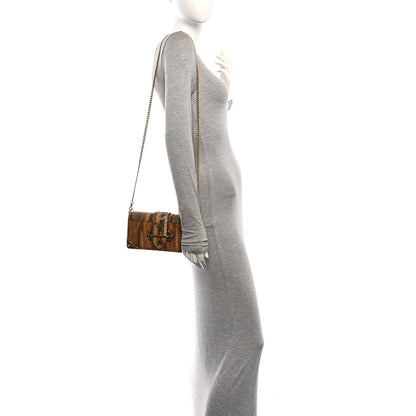 Prada Snakeskin Cahier Pochette Naturale 2 of 9