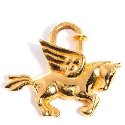Hermes Pegasus Cadena Lock Gold Plated 1 of 6