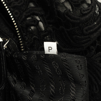 Prada Lace Pizzo S Bowler Nero Black 9 of 9