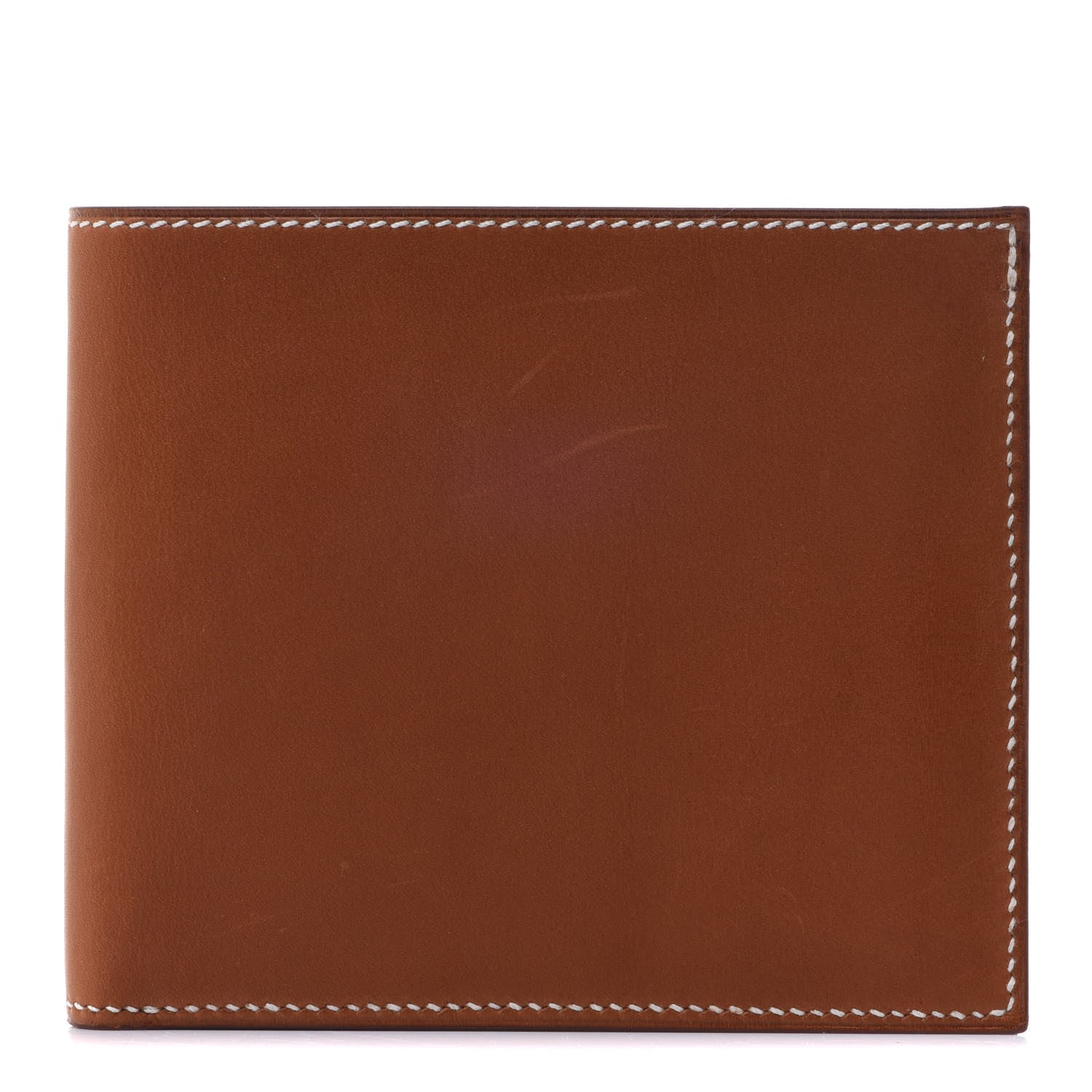 Hermes Barenia MC2 Copernic Compact Wallet Fauve 1 of 14