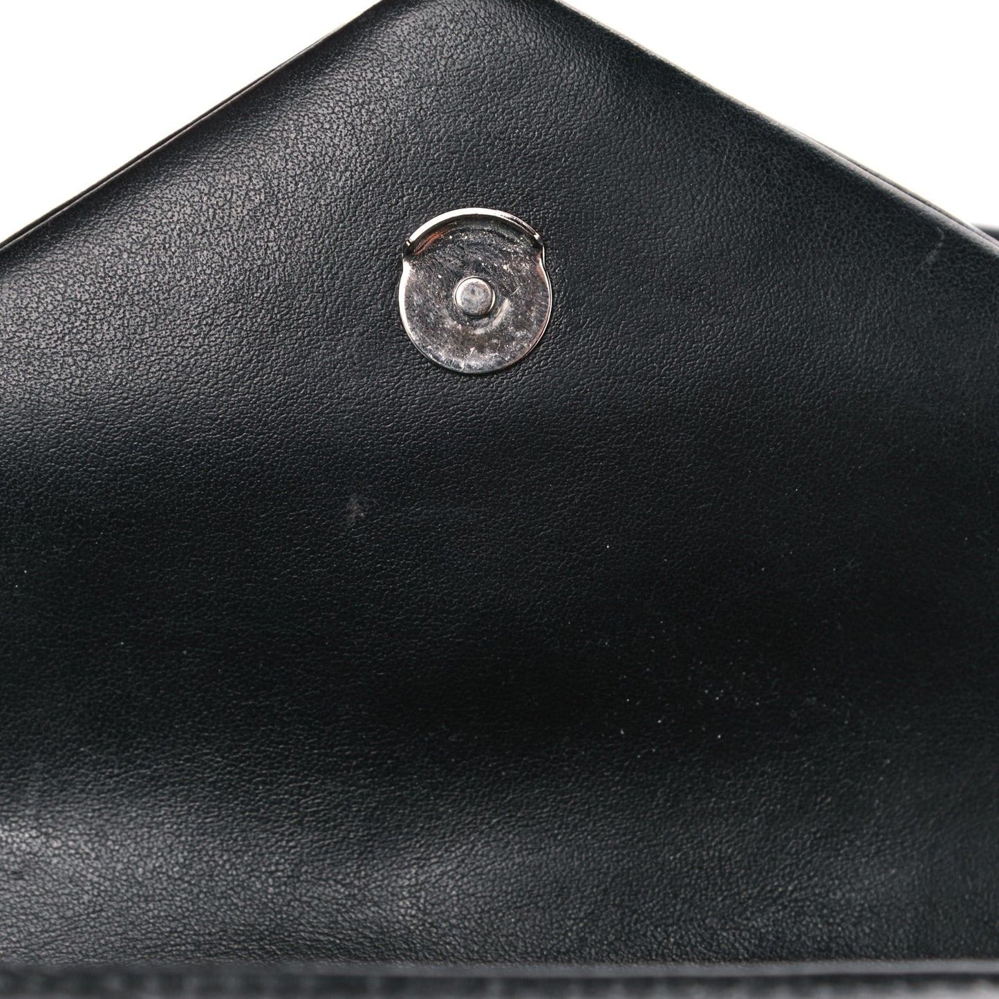 Calfskin Y Quilted Monogram Toy Loulou Crossbody Bag Black
