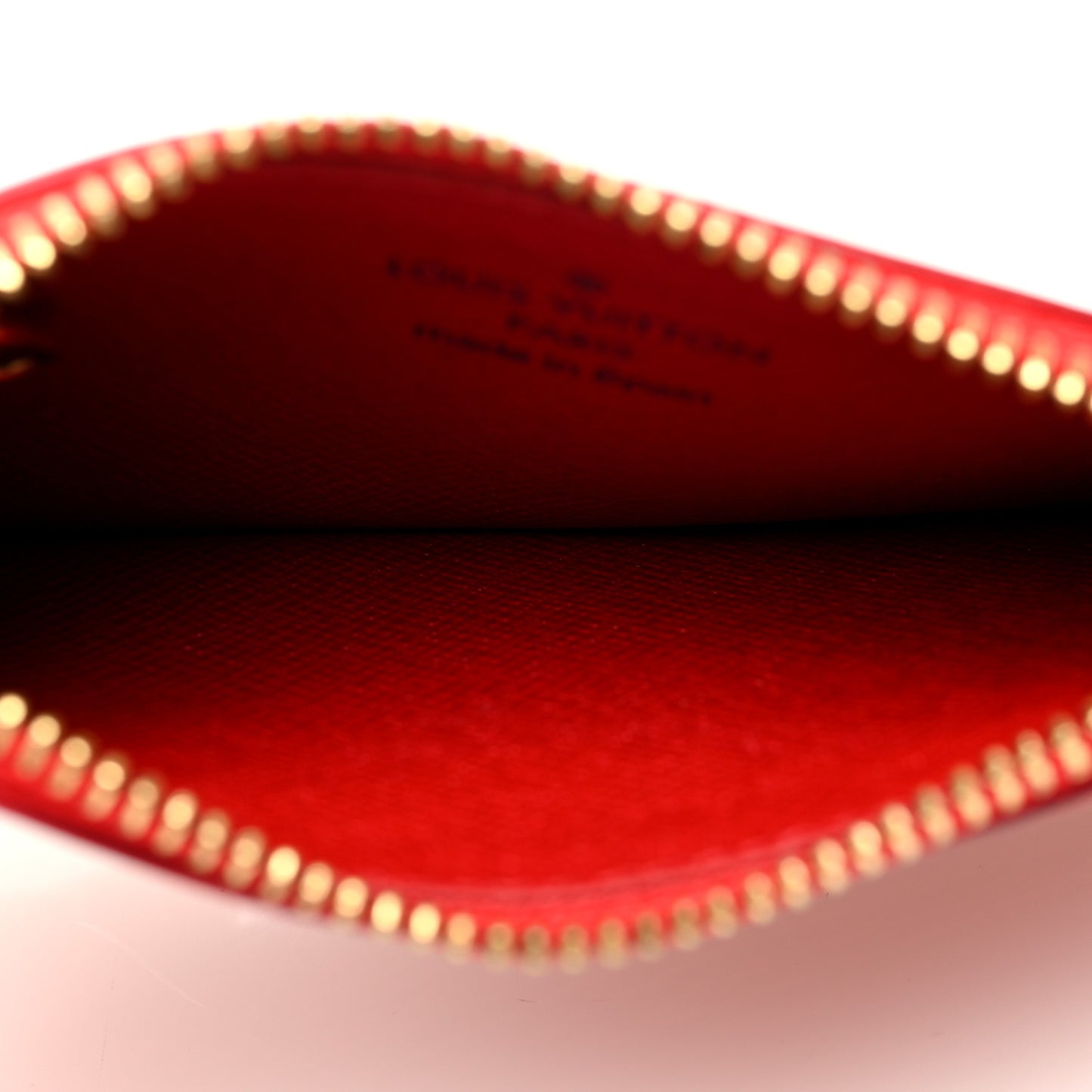 Epi Key Pouch Castillan Red