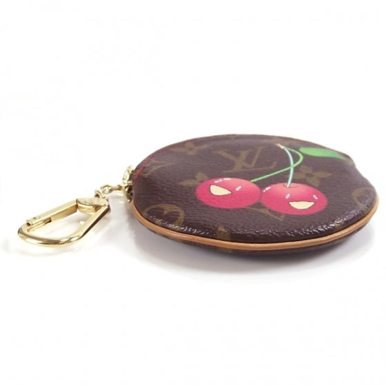 Monogram Cerises Round Coin Purse