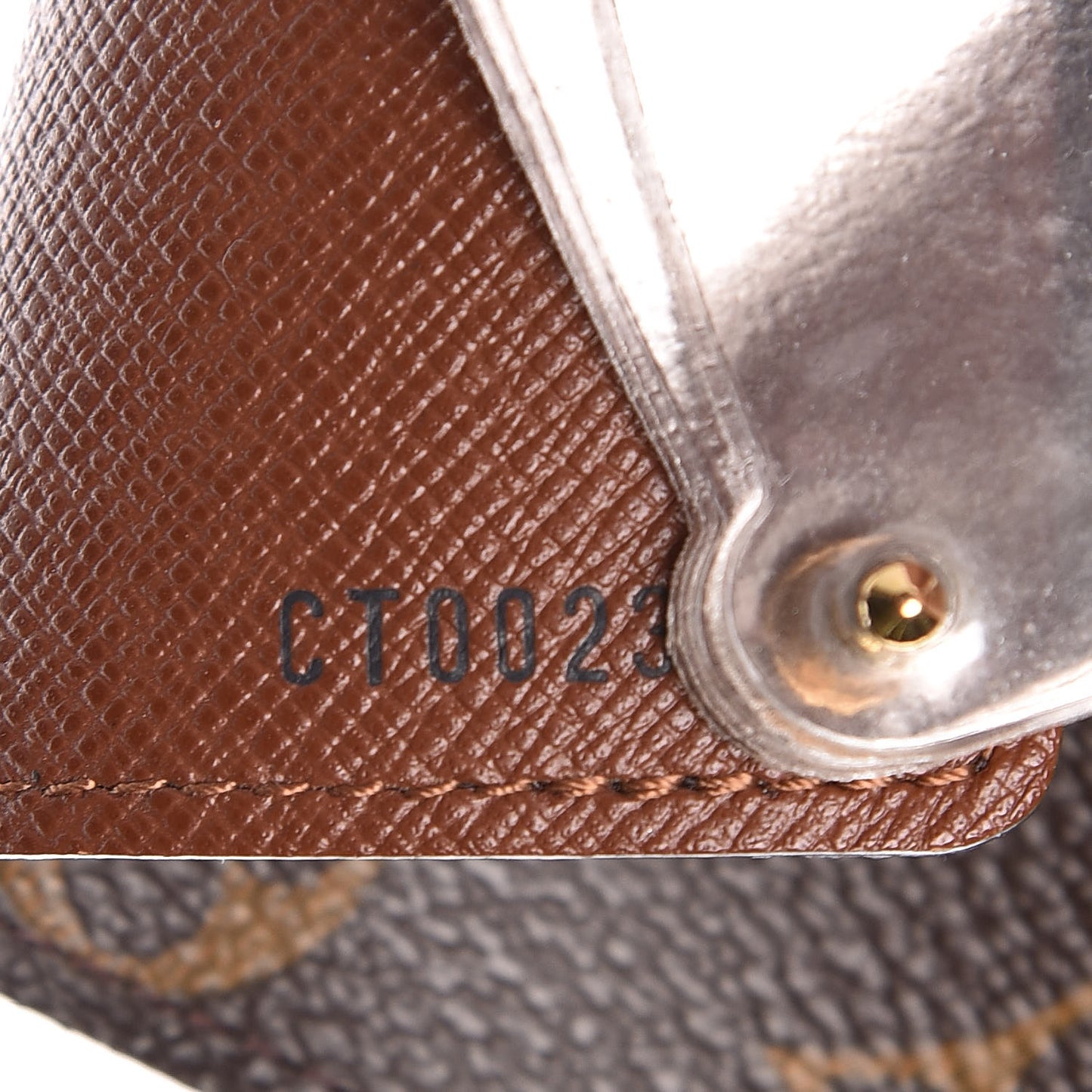 Monogram Credit Card Photo Holder