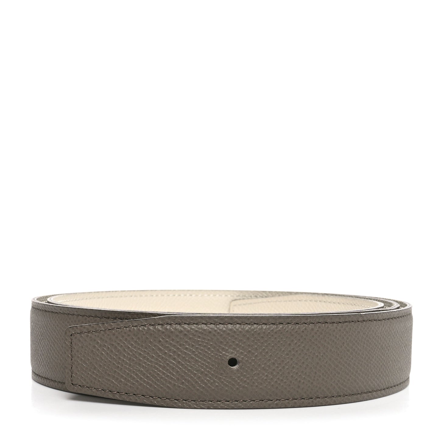 Epsom 32mm Belt Strap 100 40 Etain Craie
