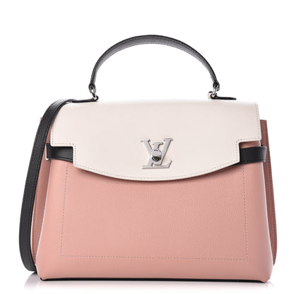 Louis Vuitton Soft Calfskin Lockme Ever Rose Ballet White Maito Black 1 of 10