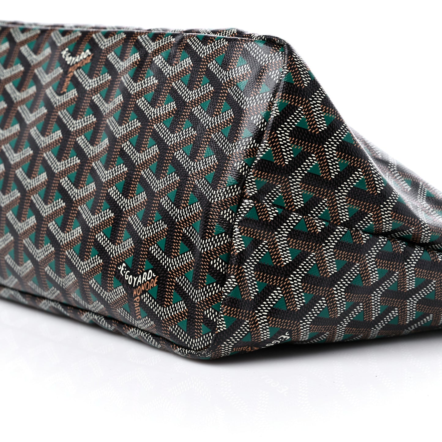 Goyardine Saint Louis Claire Voie PM Black Green