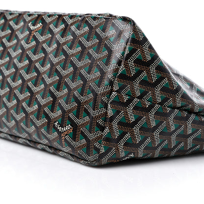 Goyard Goyardine Saint Louis Claire Voie PM Black Green 9 of 9