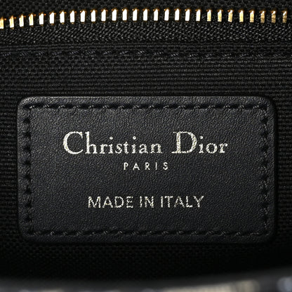 Christian Dior Oblique 30 Montaigne Flap Bag Blue 6 of 11