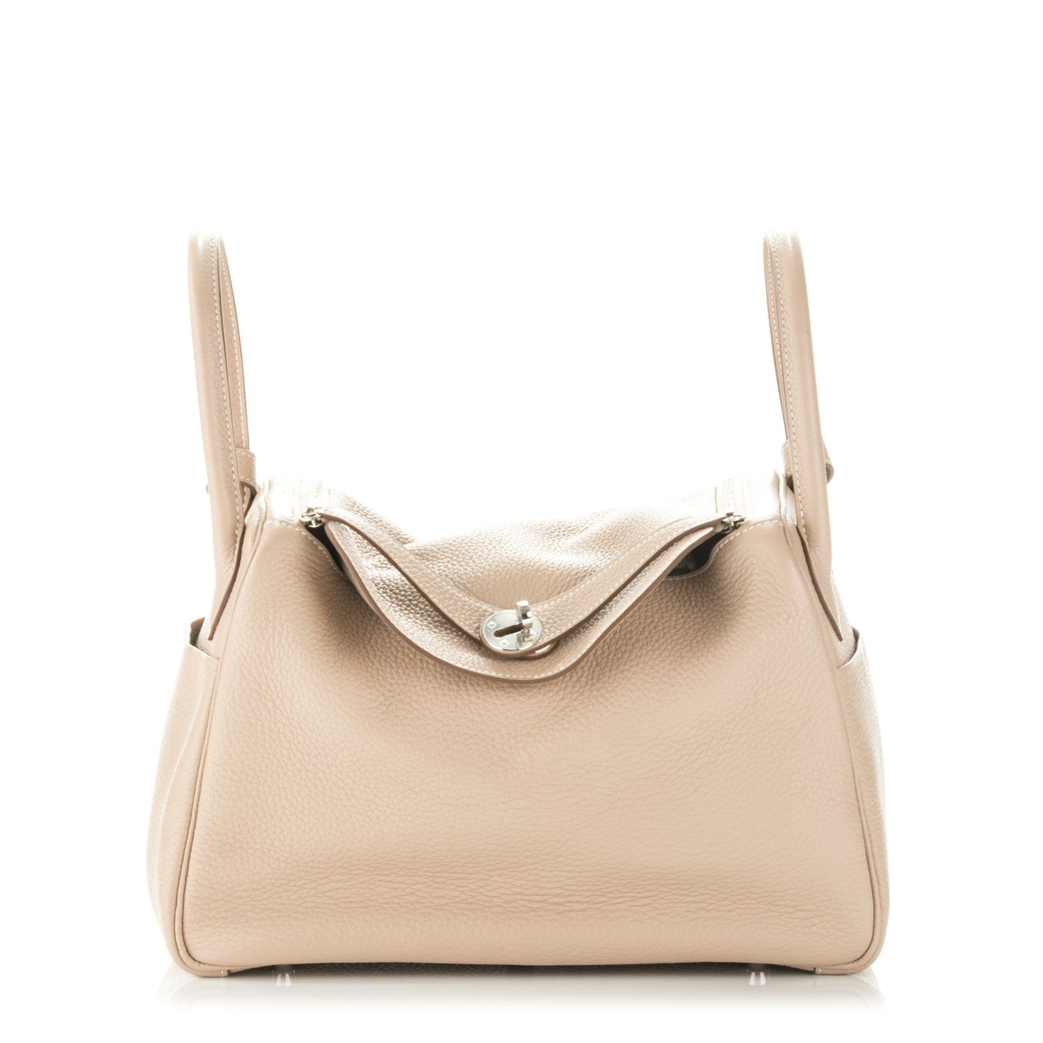 Hermes Taurillon Clemence Lindy 30 Argile 1 of 7