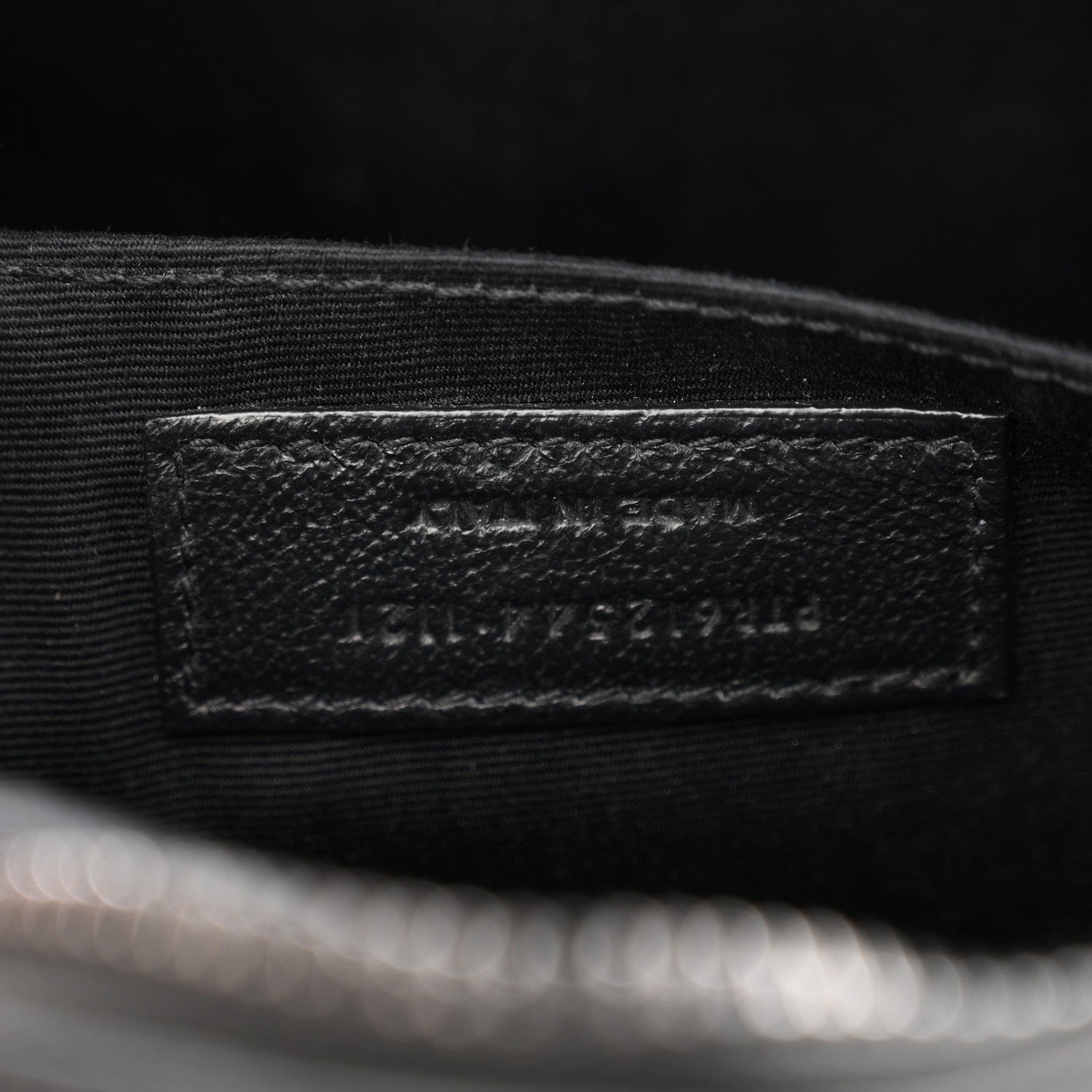 Saint Laurent Calfskin Matelasse Monogram Monochrome Lou Camera Bag Black 7 of 11
