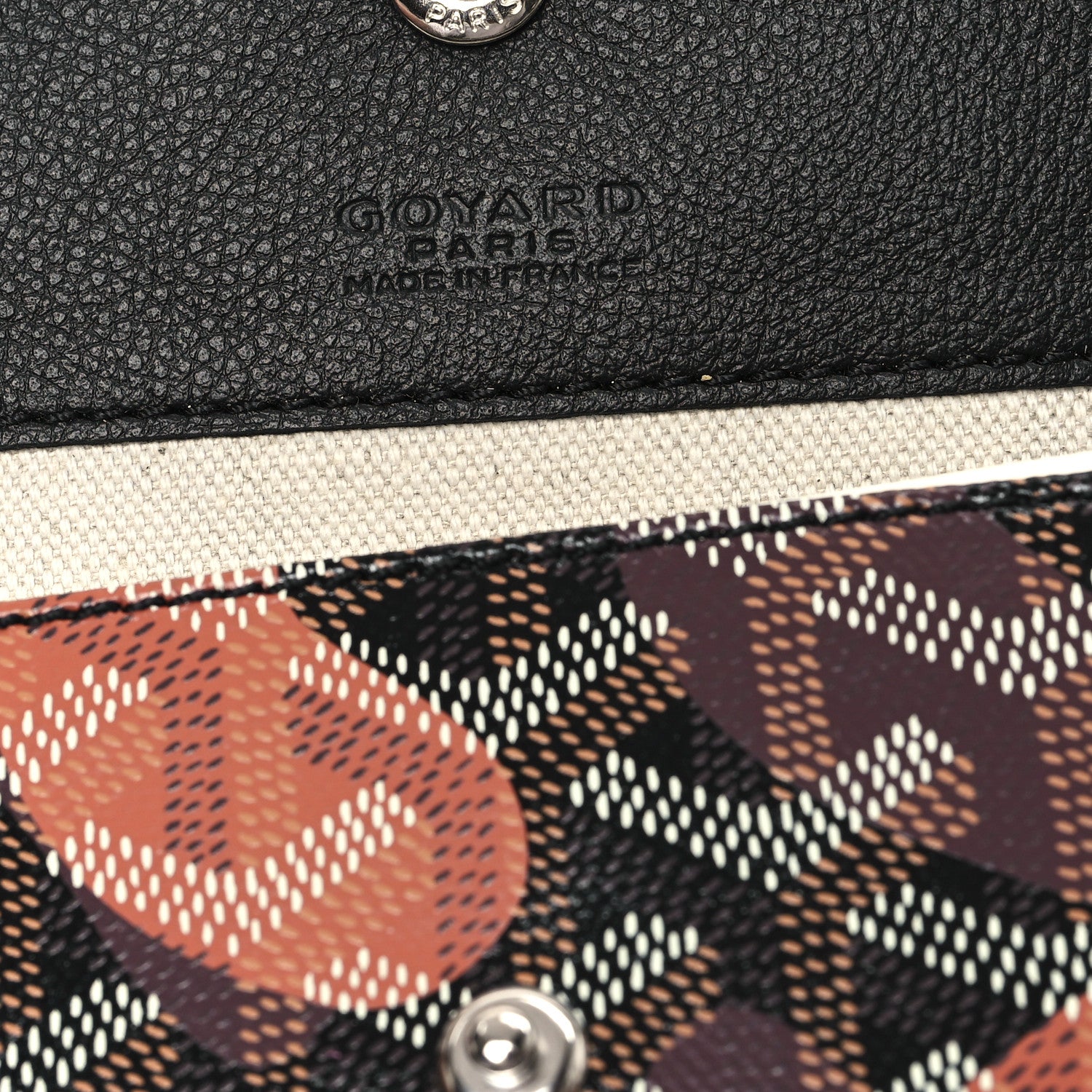Goyard Goyardine Saint Louis Lettres Camouflage PM Black Pink Multicolor 7 of 11
