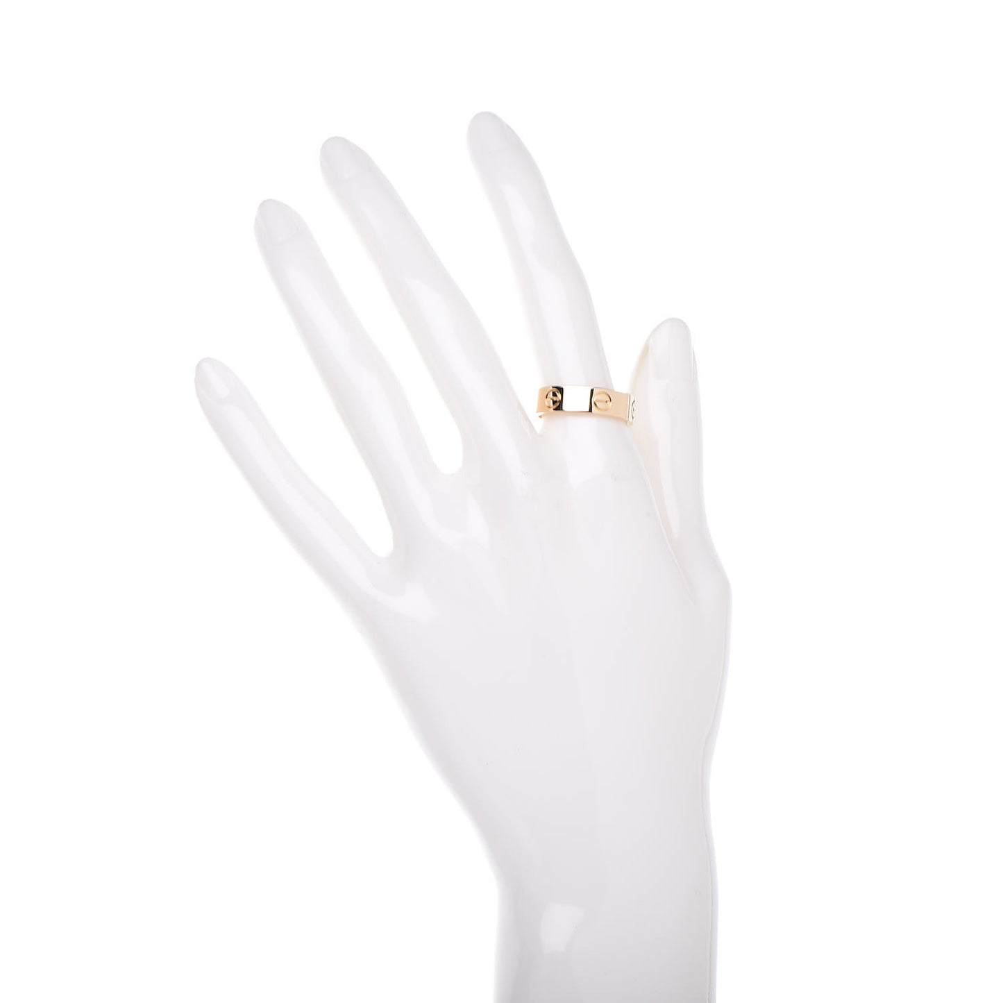18K Yellow Gold 5.5mm LOVE Ring 56 7.5