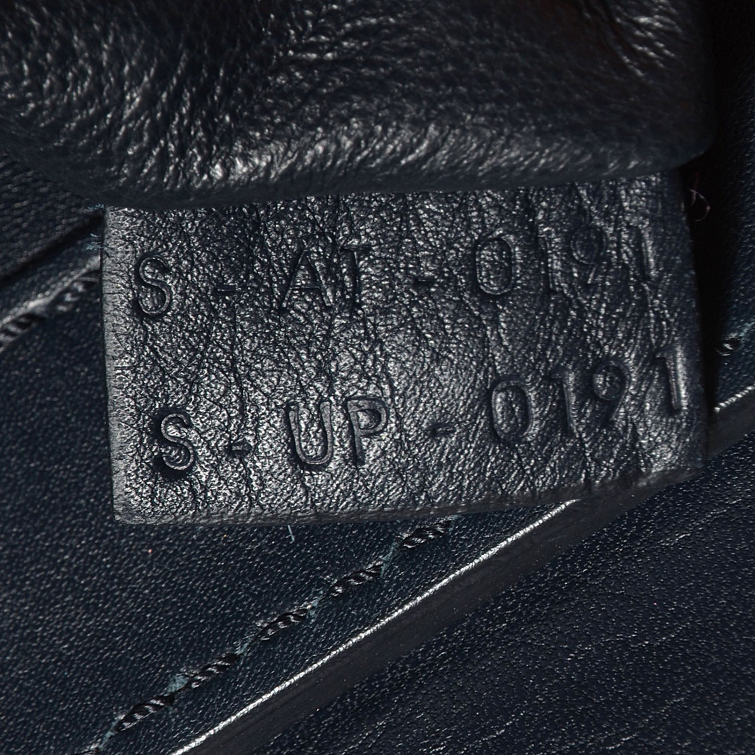 Celine Smooth Calfskin Mini Luggage Navy 7 of 11