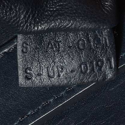 Celine Smooth Calfskin Mini Luggage Navy 7 of 11