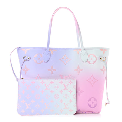 Louis Vuitton Monogram Giant Spring In The City Neverfull MM Sunrise Pastel 1 of 10