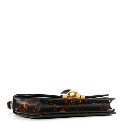 Bottega Veneta Spazzolato Marble BV Classic Bag Fondente Gold 3 of 8