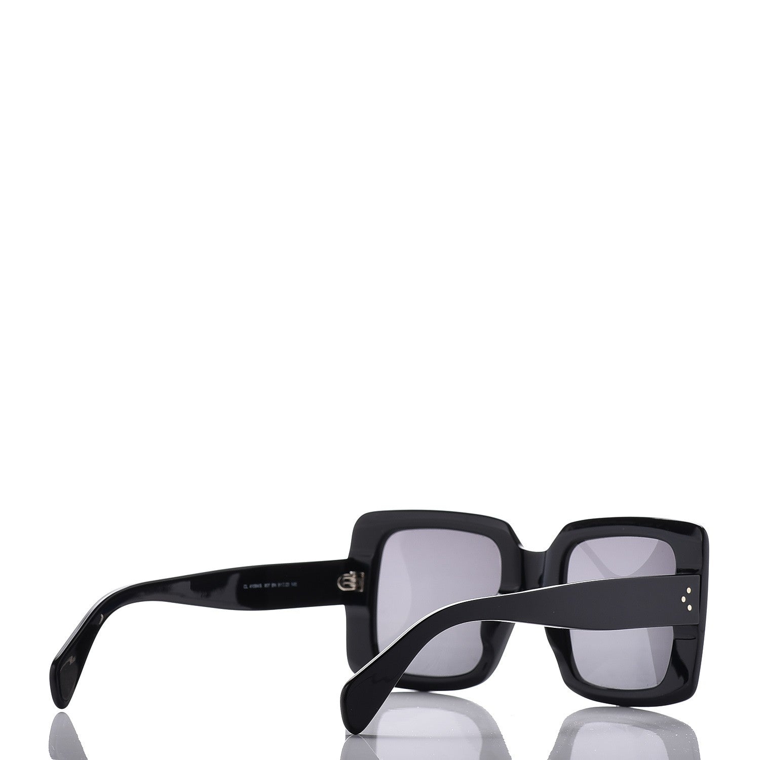 Celine Square Sunglasses CL 41094/S Black 4 of 7