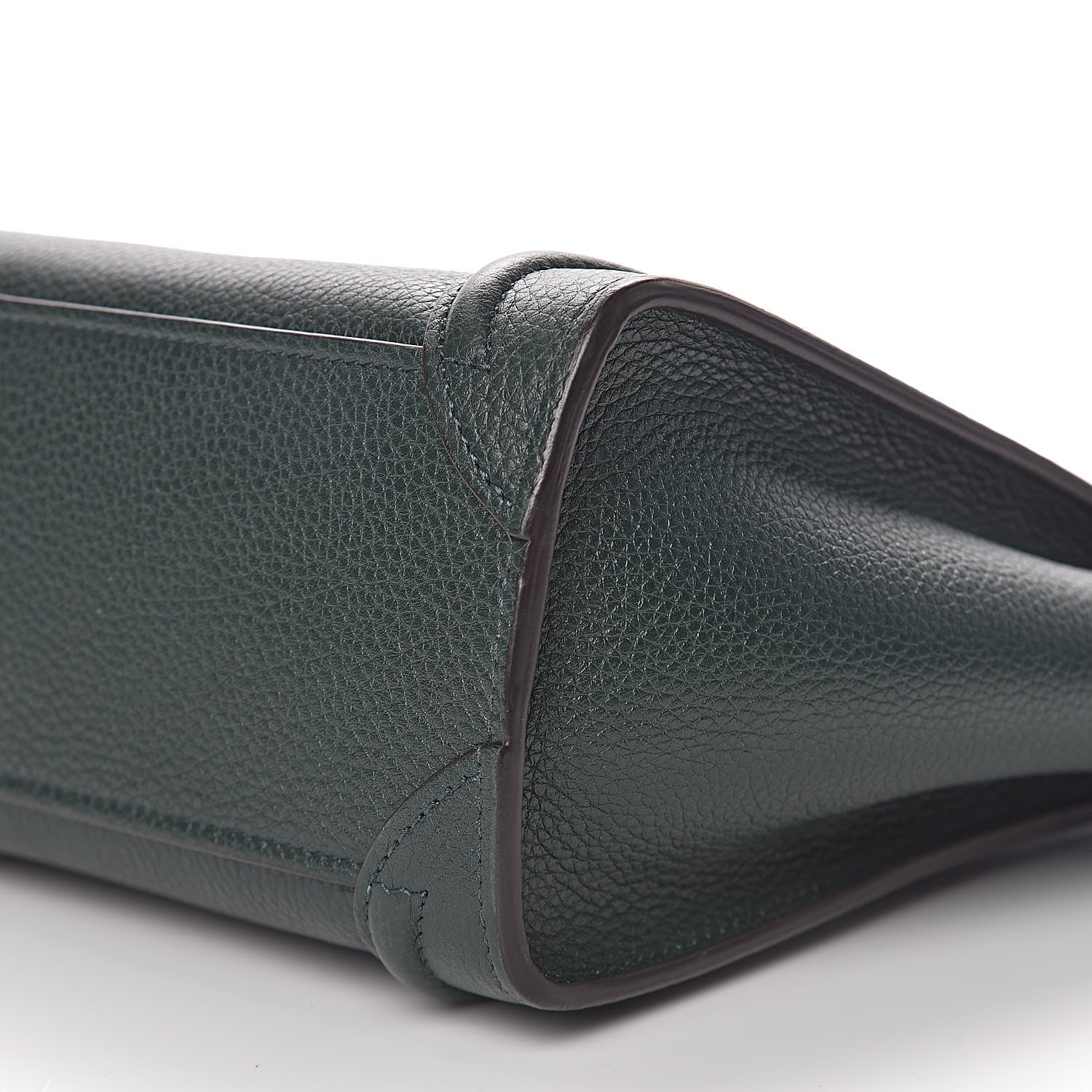 Celine Drummed Calfskin Nano Luggage Amazone 9 of 10