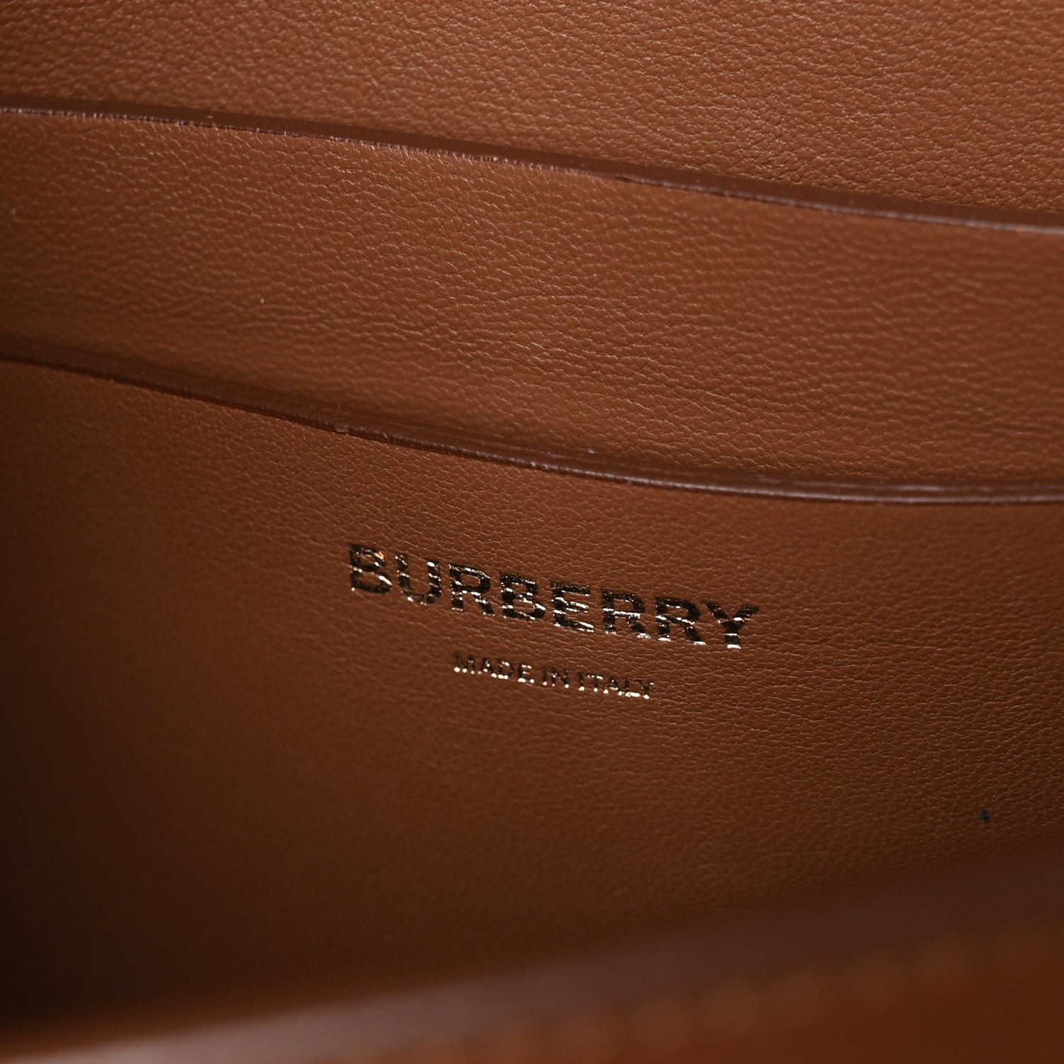Burberry Smooth Calfskin Two Tone Small Grace Bag Malt Brown Black 11 of 21