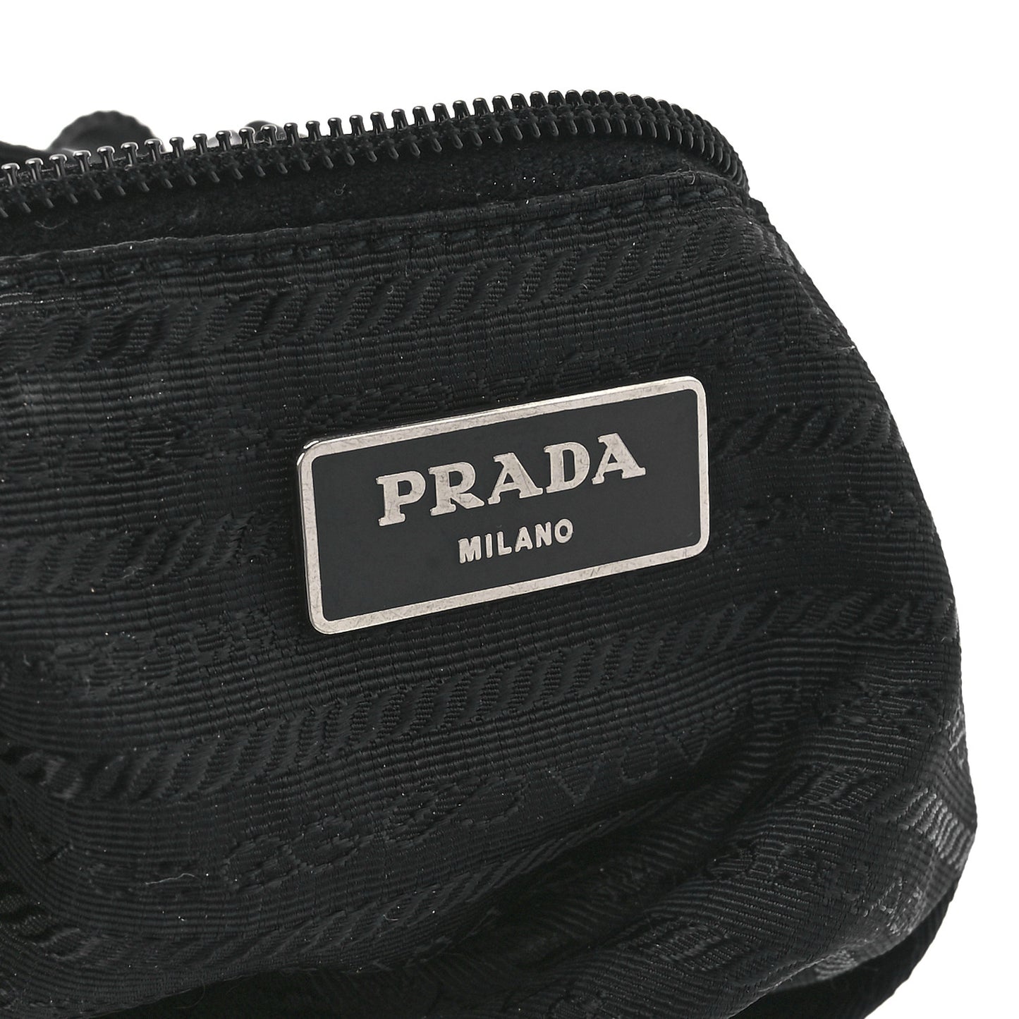 Tessuto Nylon Vela Messenger Bag Black
