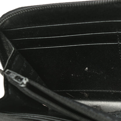 Burberry House Check Large Ziggy Zip Around Wallet Black 12 of 15