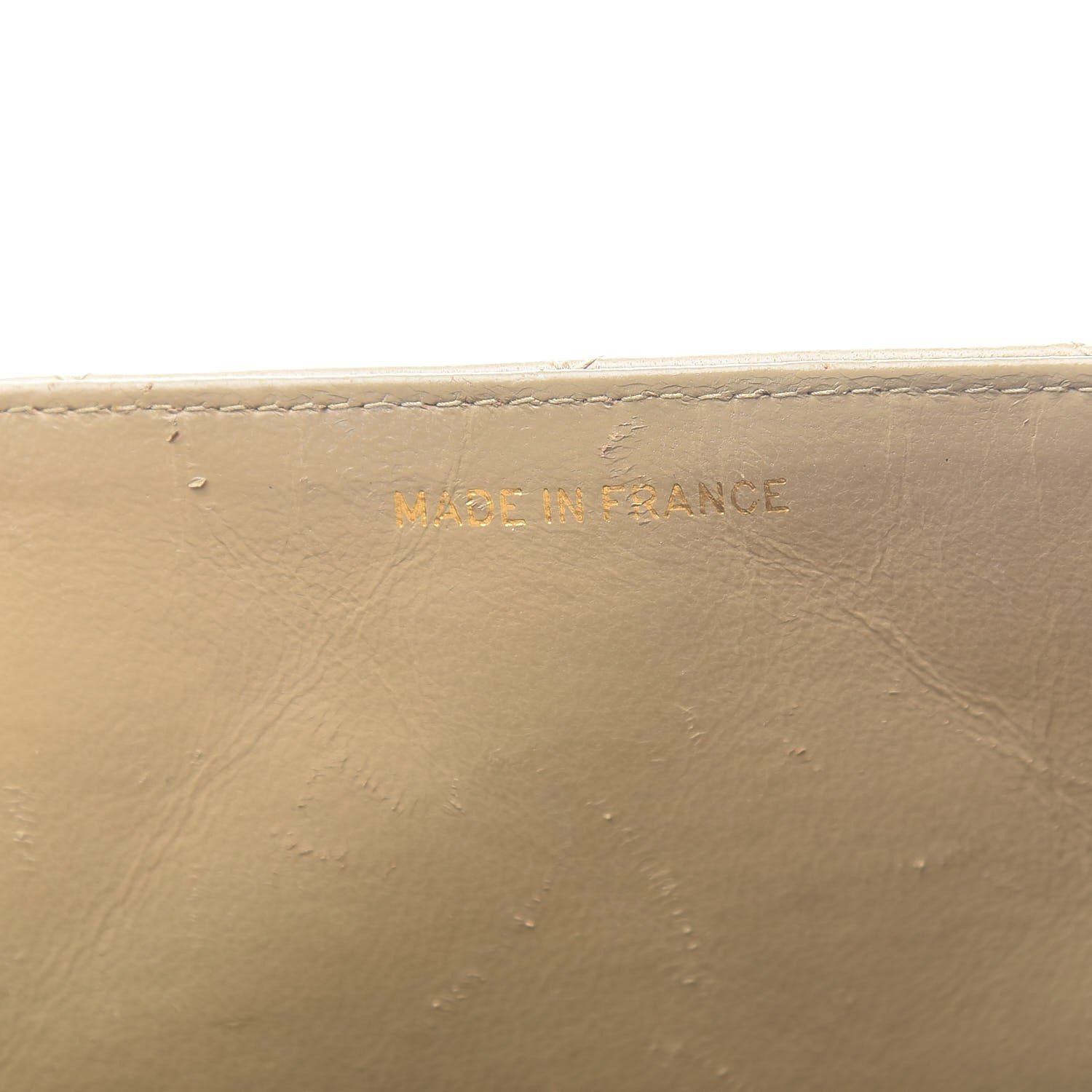 Chanel Lambskin Quilted Maxi Single Flap Dark Beige 7 of 24