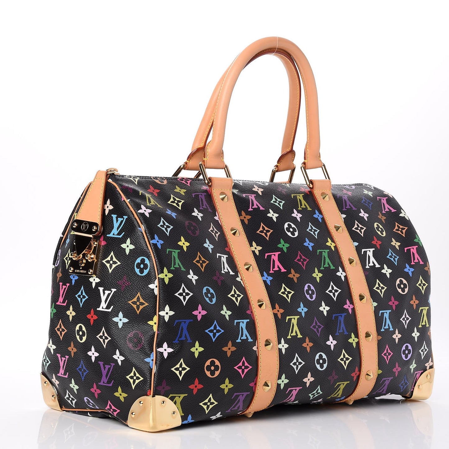Monogram Multicolor Keepall 45 Black