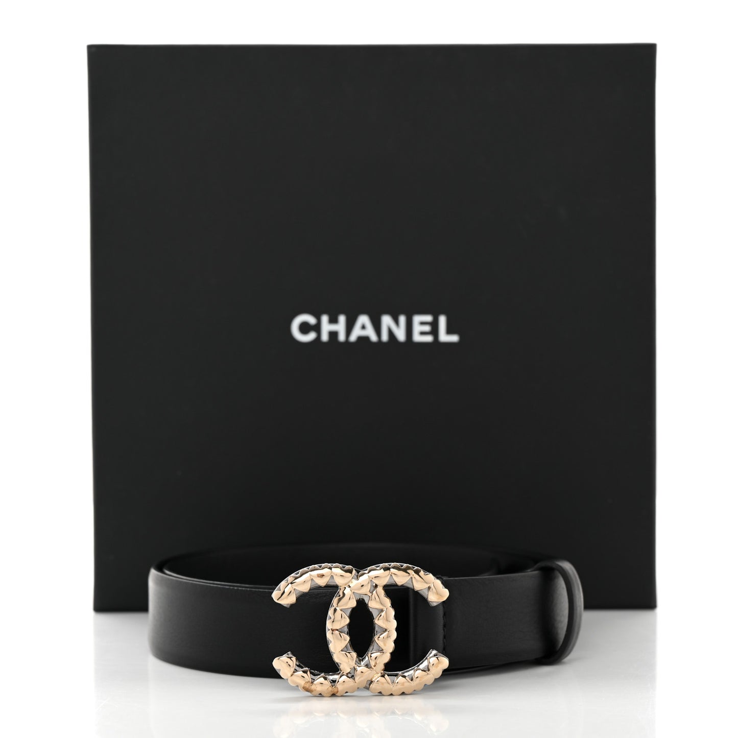 Lambskin CC Belt 70 28 Black