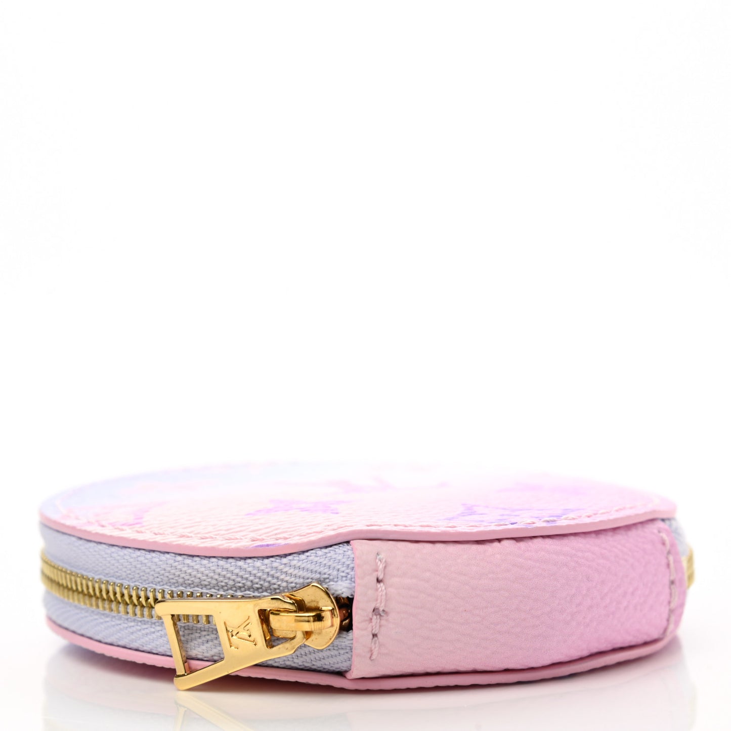 Monogram Spring In The City Papillon BB Round Coin Purse Sunrise Pastel