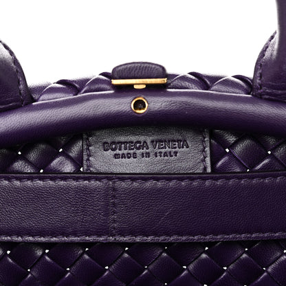 Bottega Veneta Nappa Intrecciato Small Padded The Handle Tote Purple 6 of 9