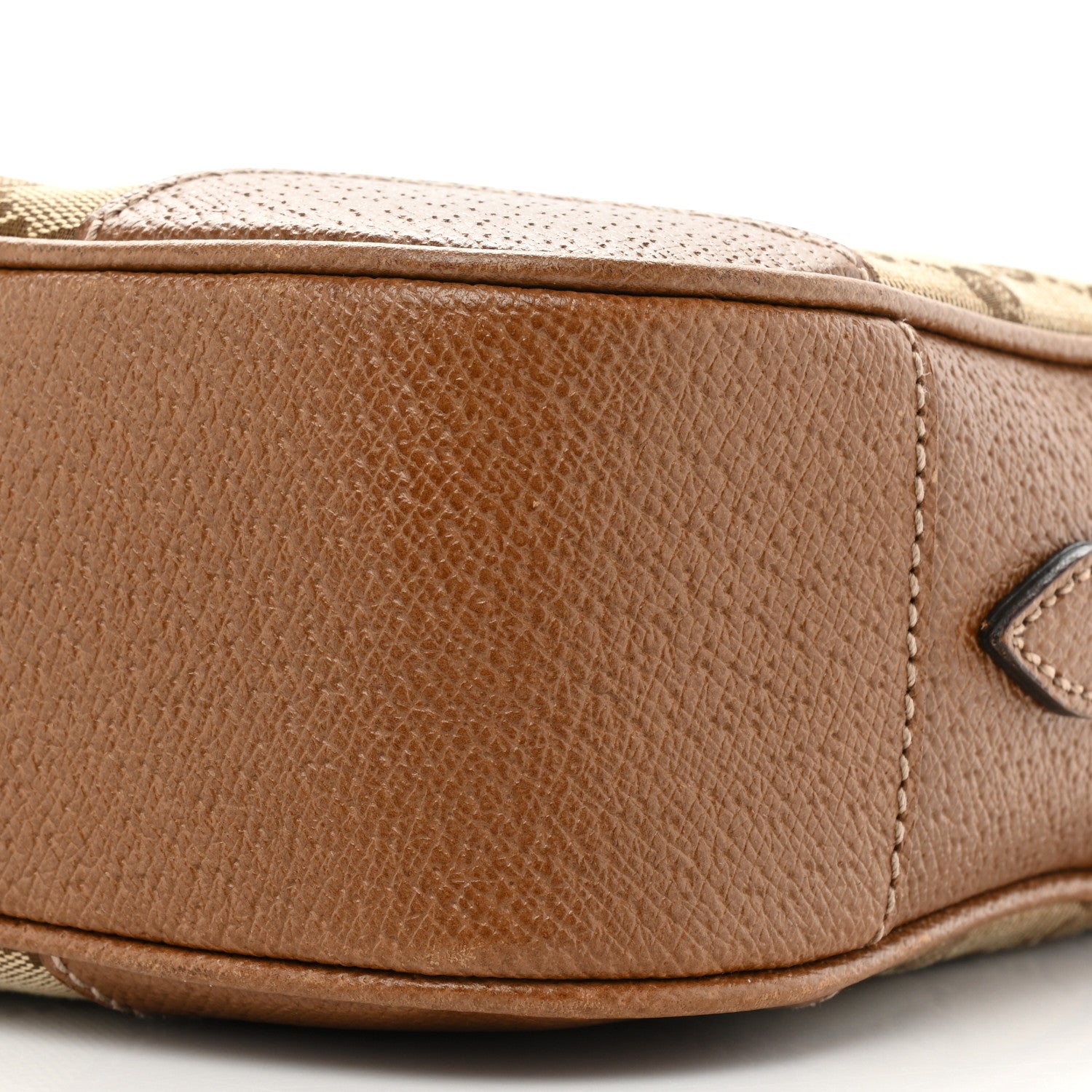 Gucci Monogram Mini Bree Messenger Bag Beige Tabacco 8 of 18