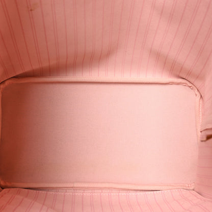 Louis Vuitton Damier Azur Neo Neverfull MM Rose Ballerine 6 of 10