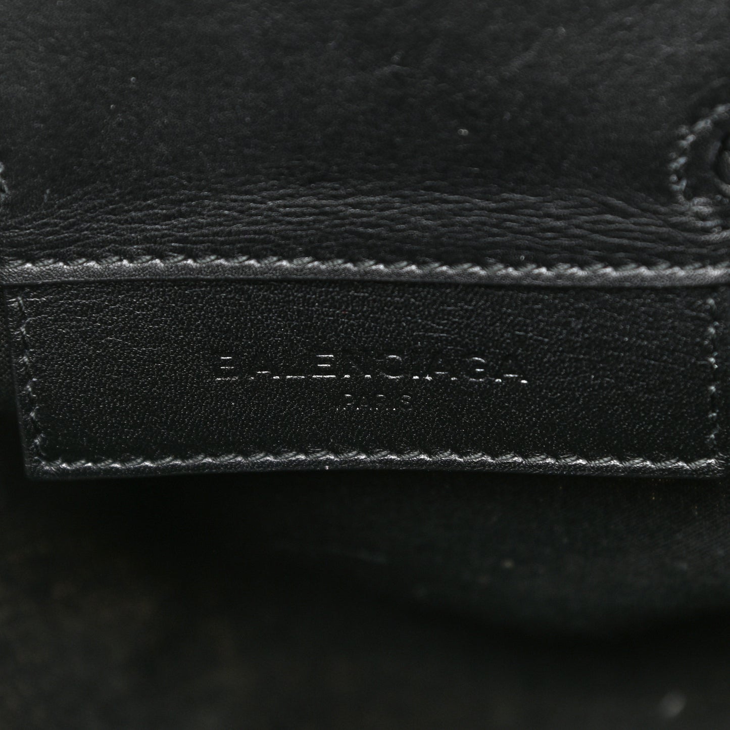 Cotton Canvas Calfskin Bucket Bag Black