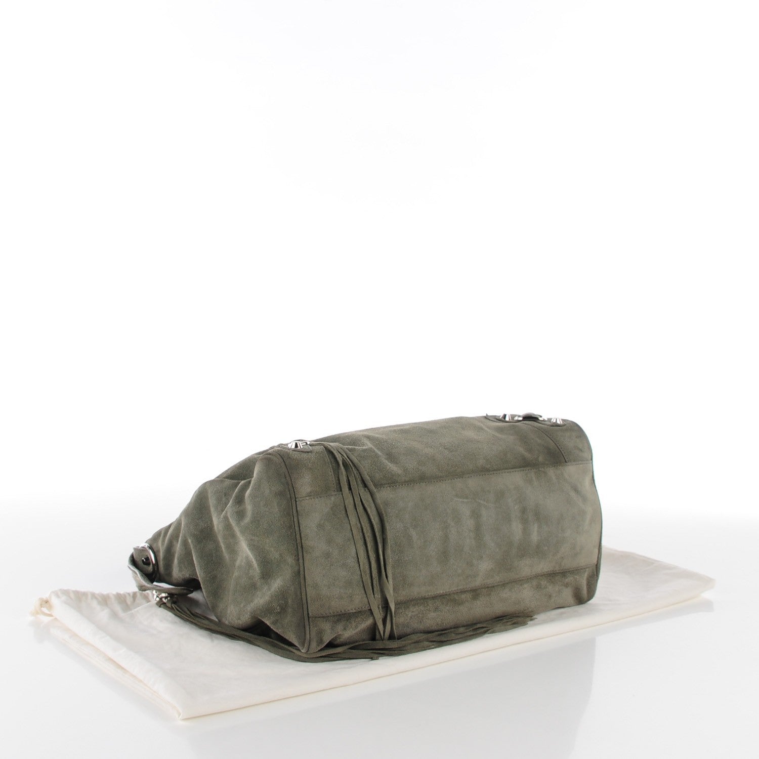 Balenciaga Baby Daim Suede Velo Gris Vison 4 of 15