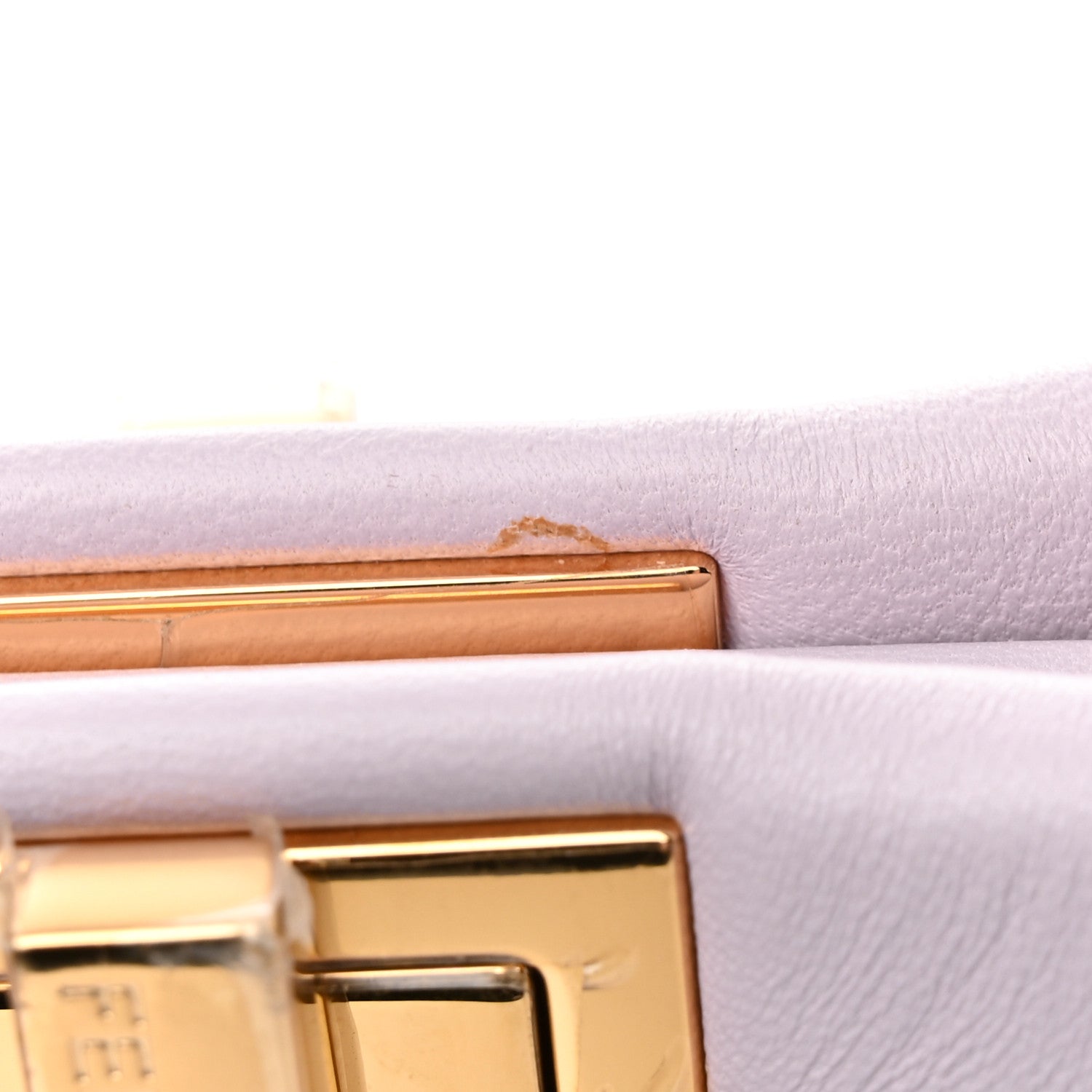 Fendi Nappa Apolo XS Peekaboo Iconic Satchel Anemone 13 of 14