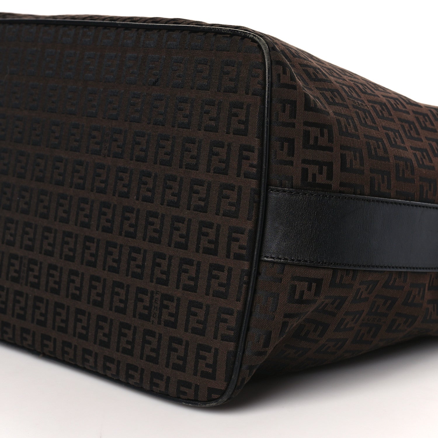 Fendi Zucchino Messenger Bag Tobacco 8 of 8