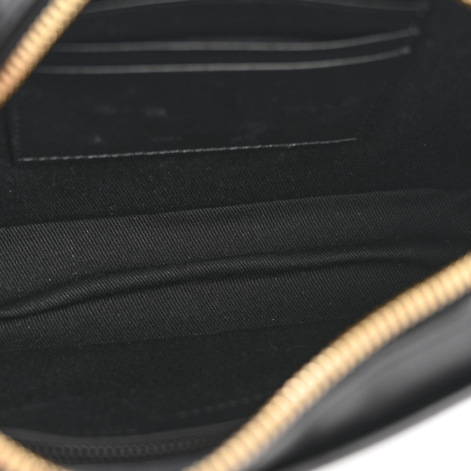 Versace Calfskin Medusa Biggie Shoulder Bag Black 5 of 11