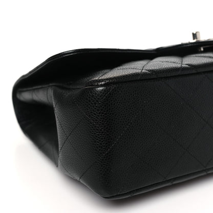Chanel Caviar Quilted Jumbo Single Flap Black 9 of 10