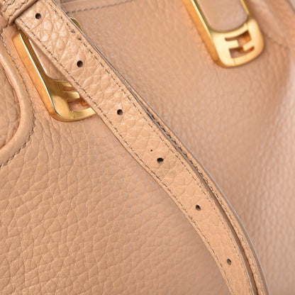Fendi Pebbled Calfskin Small Chameleon Tote Nude 15 of 15