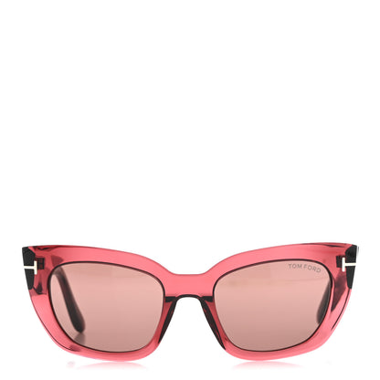 Tom Ford Acetate Athena Sunglasses TF1190 Burgundy 2 of 8